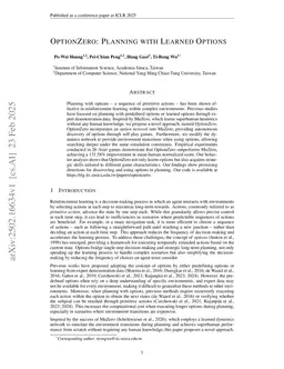 OptionZero: Planning with Learned Options