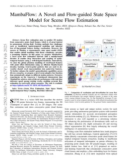 MambaFlow: A Novel and Flow-guided State Space Model for Scene Flow Estimation