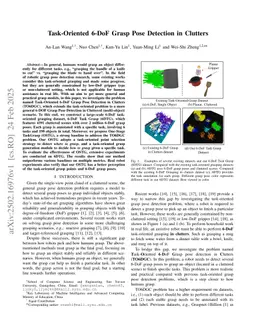 Task-Oriented 6-DoF Grasp Pose Detection in Clutters