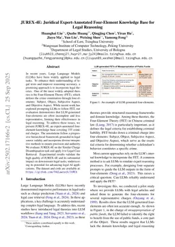 JUREX-4E: Juridical Expert-Annotated Four-Element Knowledge Base for Legal Reasoning