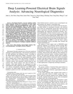 Deep Learning-Powered Electrical Brain Signals Analysis: Advancing Neurological Diagnostics