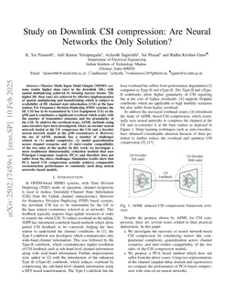 Study on Downlink CSI compression: Are Neural Networks the Only Solution?