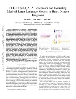 ECG-Expert-QA: A Benchmark for Evaluating Medical Large Language Models in Heart Disease Diagnosis