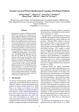 Towards User-level Private Reinforcement Learning with Human Feedback