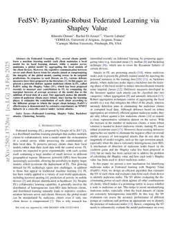 FedSV: Byzantine-Robust Federated Learning via Shapley Value