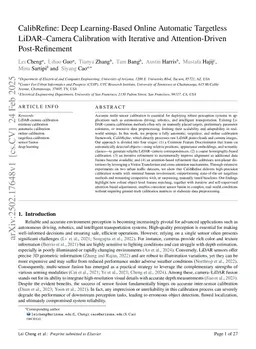 CalibRefine: Deep Learning-Based Online Automatic Targetless LiDAR-Camera Calibration with Iterative and Attention-Driven Post-Refinement