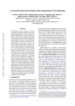 A General Framework to Enhance Fine-tuning-based LLM Unlearning