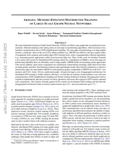 Armada: Memory-Efficient Distributed Training of Large-Scale Graph Neural Networks