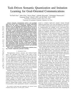 Task-Driven Semantic Quantization and Imitation Learning for Goal-Oriented Communications