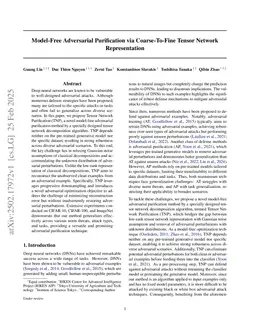 Model-Free Adversarial Purification via Coarse-To-Fine Tensor Network Representation