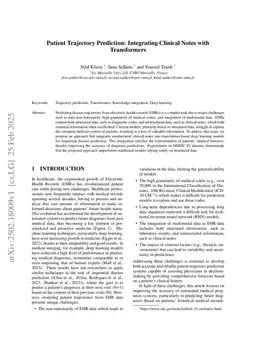 Patient Trajectory Prediction: Integrating Clinical Notes with Transformers