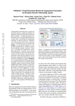 ViDoRAG: Visual Document Retrieval-Augmented Generation via Dynamic Iterative Reasoning Agents