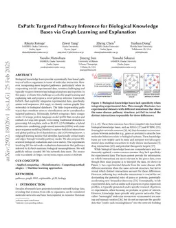 ExPath: Targeted Pathway Inference for Biological Knowledge Bases via Graph Learning and Explanation