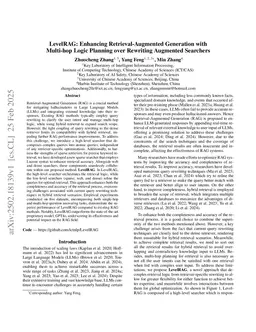 LevelRAG: Enhancing Retrieval-Augmented Generation with Multi-hop Logic Planning over Rewriting Augmented Searchers