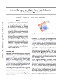 SASSHA: Sharpness-aware Adaptive Second-order Optimization with Stable Hessian Approximation