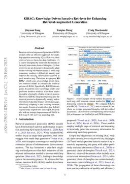 KiRAG: Knowledge-Driven Iterative Retriever for Enhancing Retrieval-Augmented Generation