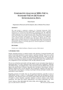 Comparative Analysis of MDL-VAE vs. Standard VAE on 202 Years of Gynecological Data