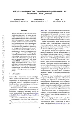 Choices Speak Louder than Questions