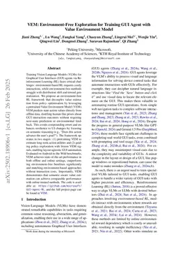 VEM: Environment-Free Exploration for Training GUI Agent with Value Environment Model