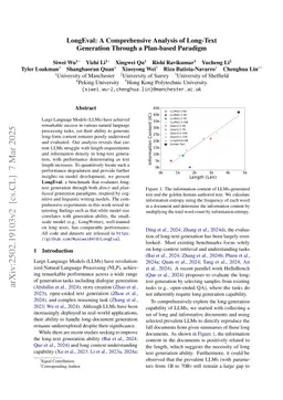 LongEval: A Comprehensive Analysis of Long-Text Generation Through a Plan-based Paradigm