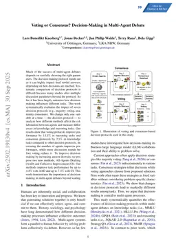 Voting or Consensus? Decision-Making in Multi-Agent Debate