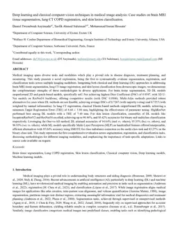 Deep learning and classical computer vision techniques in medical image analysis: Case studies on brain MRI tissue segmentation, lung CT COPD registration, and skin lesion classification