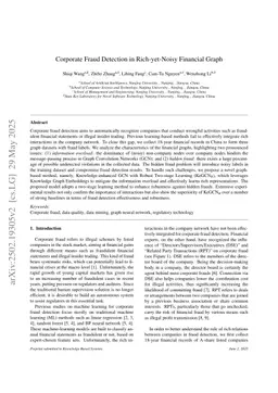 Corporate Fraud Detection in Rich-yet-Noisy Financial Graph