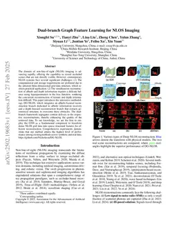 Dual-branch Graph Feature Learning for NLOS Imaging