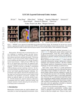 LUCAS: Layered Universal Codec Avatars