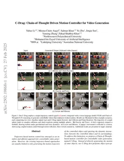 C-Drag: Chain-of-Thought Driven Motion Controller for Video Generation