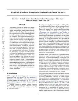 WaveGAS: Waveform Relaxation for Scaling Graph Neural Networks