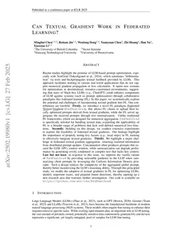 Can Textual Gradient Work in Federated Learning?