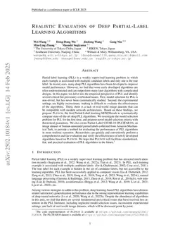 Realistic Evaluation of Deep Partial-Label Learning Algorithms