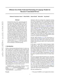 Efficient Zero-Order Federated Finetuning of Language Models for Resource-Constrained Devices