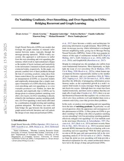 On Vanishing Gradients, Over-Smoothing, and Over-Squashing in GNNs: Bridging Recurrent and Graph Learning