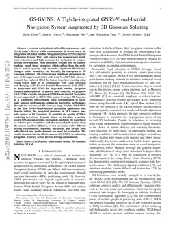 GS-GVINS: A Tightly-integrated GNSS-Visual-Inertial Navigation System Augmented by 3D Gaussian Splatting