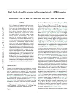 RAS: Retrieval-And-Structuring for Knowledge-Intensive LLM Generation