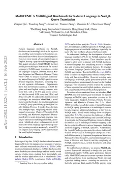 MultiTEND: A Multilingual Benchmark for Natural Language to NoSQL Query Translation