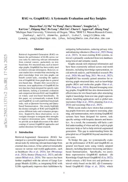 RAG vs. GraphRAG: A Systematic Evaluation and Key Insights