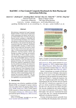 RoleMRC: A Fine-Grained Composite Benchmark for Role-Playing and Instruction-Following
