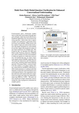 Multi-Turn Multi-Modal Question Clarification for Enhanced Conversational Understanding