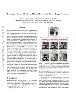 Learning to Sample Effective and Diverse Prompts for Text-to-Image Generation