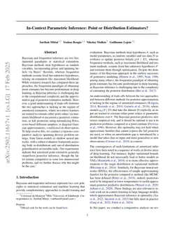 In-Context Parametric Inference: Point or Distribution Estimators?