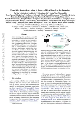 From Selection to Generation: A Survey of LLM-based Active Learning