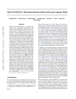 video-SALMONN-o1: Reasoning-enhanced Audio-visual Large Language Model