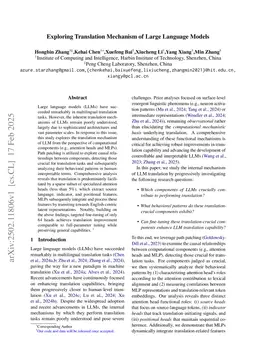 Exploring the Translation Mechanism of Large Language Models