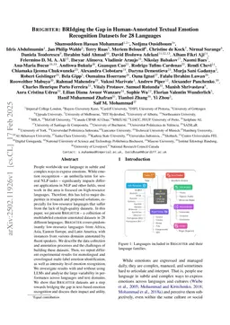 BRIGHTER: BRIdging the Gap in Human-Annotated Textual Emotion Recognition Datasets for 28 Languages