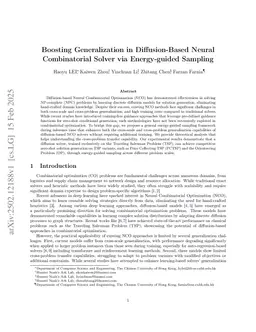 Boosting Cross-problem Generalization in Diffusion-Based Neural Combinatorial Solver via Inference Time Adaptation