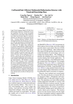 CutPaste&Find: Efficient Multimodal Hallucination Detector with Visual-aid Knowledge Base