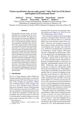 "I know myself better, but not really greatly": How Well Can LLMs Detect and Explain LLM-Generated Texts?